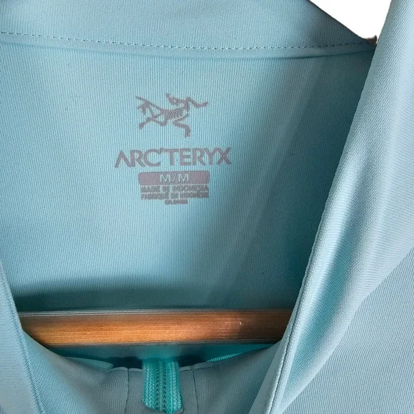 Arc'teryx Ensa Zip Neck Long Sleeve Vista M - Picture 3 of 5